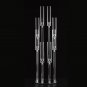 8 Arms Clear Candlesticks Holder  Arcylic Candelabra Candle Holder Events Party Wedding Table Center
