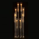 8 Arms Clear Candlesticks Holder  Arcylic Candelabra Candle Holder Events Party Wedding Table Center