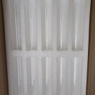 10 glass tube covers 25 cm high for candle holders, can use real candles
