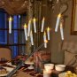 12/20Pcs Magic Flameless Floating Candles with Wand Remote Operated LED Flickering Hanging Candle Ho