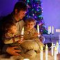 12/20Pcs Magic Flameless Floating Candles with Wand Remote Operated LED Flickering Hanging Candle Ho