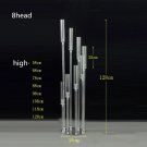8 heads_1pcs 5pcs 10pcs12pcsWedding Decoration Centerpiece Candelabra Clear Candle Holder Acrylic Ca