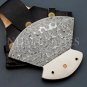 Damascus Pizza Cutter Chef Kitchen Ulu Knife Chef Knife Heavy Duty Damascus Gift