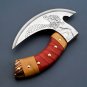 Pizza Slicing Axe-Viking Forged Blade-Forged Sharp Pizza Slicing Axe With Sheath
