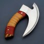 Pizza Slicing Axe-Viking Forged Blade-Forged Sharp Pizza Slicing Axe With Sheath