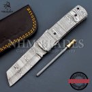Custom Hand Forged Damascus Steel Hunting Pocket Knife Folding Knife Vintage Custom Hand Forged Damascus Steel Hunting Pocket Knife Folding Knife Vintage