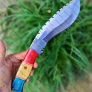13"Custom Handmade Carbon Steel Blade Gurkha Kukri Knife Hunting Knife | Camping