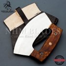 D2 420 Stainless Steel Chef Kitchen Ulu Knife Chef Knife Heavy Duty With Sheath