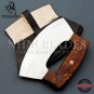 D2 420 Stainless Steel Chef Kitchen Ulu Knife Chef Knife Heavy Duty With Sheath
