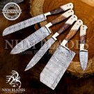 Hand Forged Damascus Steel Full Tang Chef Knife Set Sharpest Kitchen Knife Set Hand Forged Damascus Steel Full Tang Chef Knife Set Sharpest Kitchen Knife Set