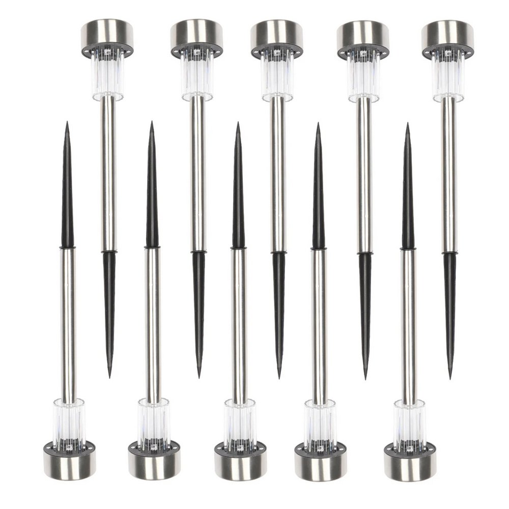 10PCS Solar LED Garden Lights Torch Light, Landscape Lawn Light