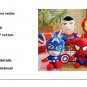 Mini 25cm Plush Toy Soft Cartoon Stuffed Doll  Plush Boy Cloth Doll Pillow Gift