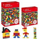1000 Pieces Building Blocks City DIY Creative Bricks Bulk Model Figures Kids Toy