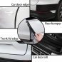 Carbon Fiber PVC Car Door Plate Sill Scuff Cover Plate Sticker Protector