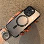 Transparent Magnetic Wireless Case for Iphone 16 15 14 13 12 11 Pro Max
