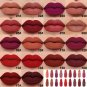 18 Color Matte Capsule Lipstick Set with Long-lasting Waterproof and Non Fading Lipstick