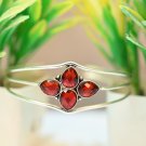 Natural Red Garnet Bangle