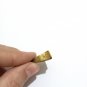 VINTAGE ROMANESQUE STYLE RING ANCIENT BRONZE ENHANCED WITH NEAR EASTERN GILDING