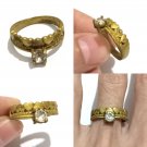 ANTIQUE VERY RARE ANCIENT BRONZE ROMAN STYLE RING WEDDING AMAZING OLD ARTIFACT