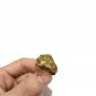 VINTAGE ASTONISHINGLY CRAFTSMAN BRONZE RING OF EXCEPTIOL SCARCE LION HEAD ROMAN