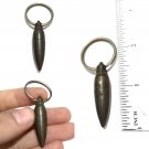 Ancient Viking Extremely Celtic Heavy Artifact Pendant KeyRing Bronze Amulet