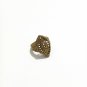 VINTAGE ANCIENT BRONZE NEAR EASTERN GILDING EXTREMELY RING WITH ROMAN FLAIR STYL
