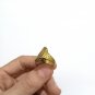 VINTAGE ANCIENT BRONZE NEAR EASTERN GILDING EXTREMELY RING WITH ROMAN FLAIR STYL