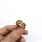 VINTAGE ROMAN STYLE RING ANCIENT BRONZE EXTREMELY WITH NEAR EASTERN GILDING