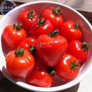 Heirloom Bright Red Strawberry-shaped Tomato Seeds, 100 seeds, professional pack, indeterminate grow