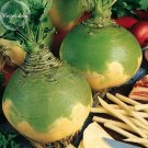 Swede 'Wilhelmsburger' Rutabaga Green Top Vegetables, 200 seeds, heirloom organic vegetables E3887It