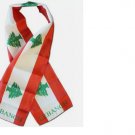Lebanon Flag Print Scarf  One-Size-Fits-All Lebanese Handkerchief *NEW*