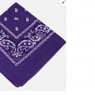 100% Cotton Paisley Bandanas 22"X22" Scarf Head Neck Bandannas -  Duplee