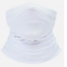 Face Mask Balaclava Scarf Neck Fishing Shield Sun Gaiter UV Headwear - White