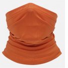Face Mask Balaclava Scarf Neck Fishing Shield Sun Gaiter UV Headwear - Orange