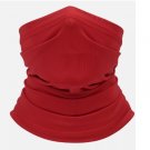 Face Mask Balaclava Scarf Neck Fishing Shield Sun Gaiter UV Headwear - Red