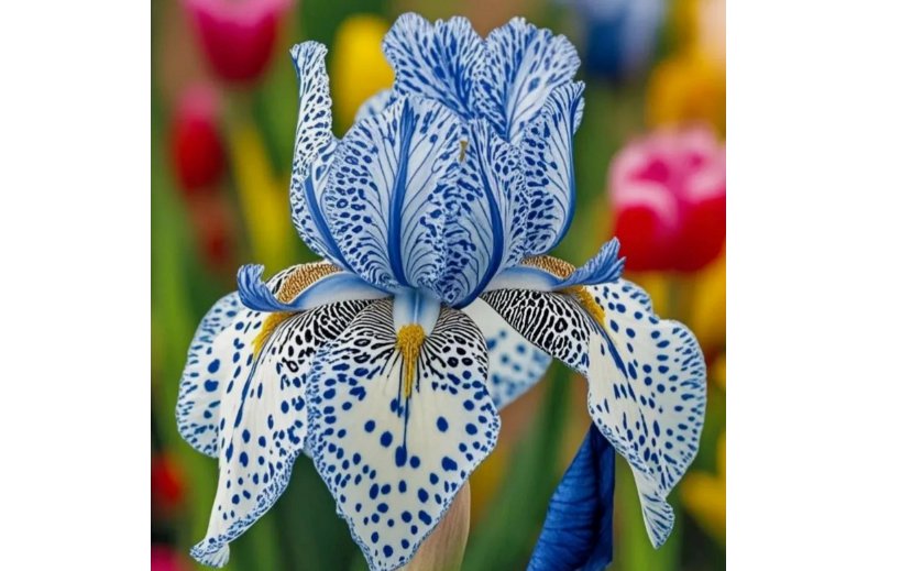 100 Iris Seeds Stardust Snow Much Less Money Than Bulbs