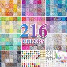 XSEINO 41000Pcs Clay Beads Bracelet Making Kit 216Colors 10Boxes Polymer B
