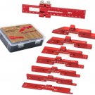 MHY 8PCS Heavy Precision Router Table Setup BlocksWoodworking Height Depth Angle