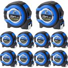 Youyole 10 Pack Tape Measure with Fractions 18 Steel Measuring Retractable