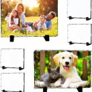 6 Pack Sublimation Slate Blanks,Heat Thermal Transfer Sheet Stone Photo Frame DI