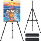 Easel Stand for Sign, Hemndic 66 Easels Painting Heavy Duty, Portable
