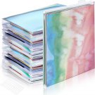 40 Set 12 x Scrapbook Paper Storage Organizer Clear Top Loading Files Plastic