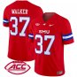 Doak Walker Jersey #37 SMU Mustangs 2025 Vapor Limited Stitched Red
