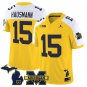 Ernest Hausmann Jersey #15 Michigan Wolverines 2025 Limited V2 Stitched Maize Alter