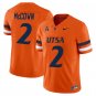 Owen McCown Jersey #2 UTSA Roadrunners 2025 Vapor Limited Stitched Orange