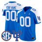 Custom Florida Gators Jersey Name, Number 1960s Throwback Vapor Limited Royal Alter