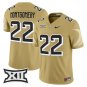 Myles Montgomery Jersey #22 UCF Knights 2025 Vapor Limited Stitched Gold