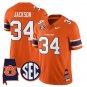 Bo Jackson Jersey #34 Auburn Tigers Alabama Patch Vapor Stitched Orange