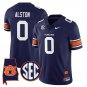 Damari Alston Jersey #0 Auburn Tigers Alabama Patch Vapor Stitched Navy