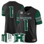 Team Jersey #1 Hawai'i Rainbow Warriors 2025 Vapor Stitched Black